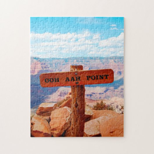 Ooh Aah Point Grand Canyon. kerstcadeautjes Legpuzzel (Verticaal)