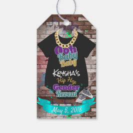 OOH Baby Baby-Hip Hop Geslacht Onthullen Favoriete Cadeaulabel