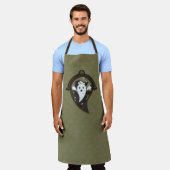 Ooh de Ghost All-Over Print Schort (Gedragen)