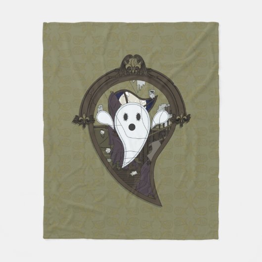 Ooh de Ghost Fleece Deken (Voorkant)