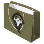 Ooh de Ghost Gift Bag Large Cadeautasje (Achterkant Gekanteld)