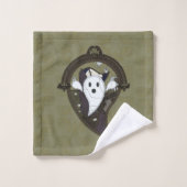 Ooh de Ghost Handdoek Set (Wasdoekje)