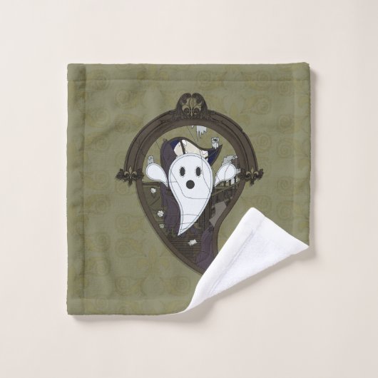 Ooh de Ghost Handdoek Set (Wasdoekje)