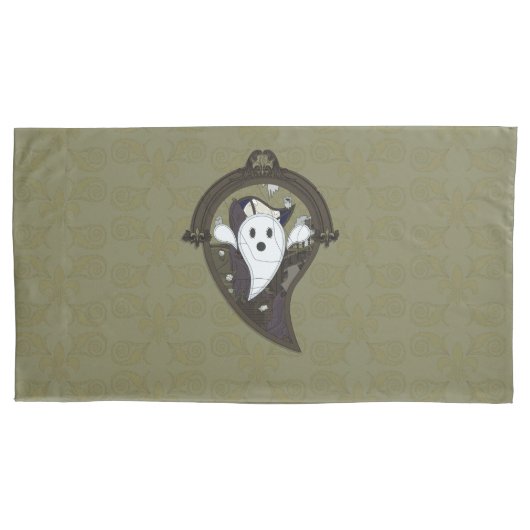 Ooh de Ghost Pillow Hoesje Kussensloop (Voorkant)