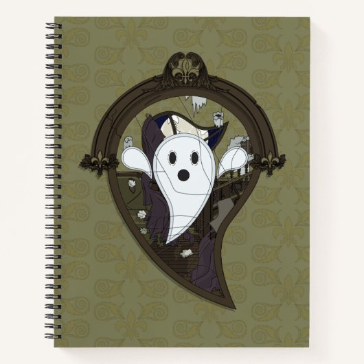 Ooh de Ghost Spiral Notitieboek (Voorkant)