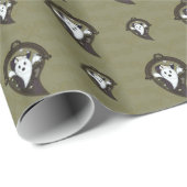 Ooh de Ghost Wrapping Paper Cadeaupapier (Rol Hoek)