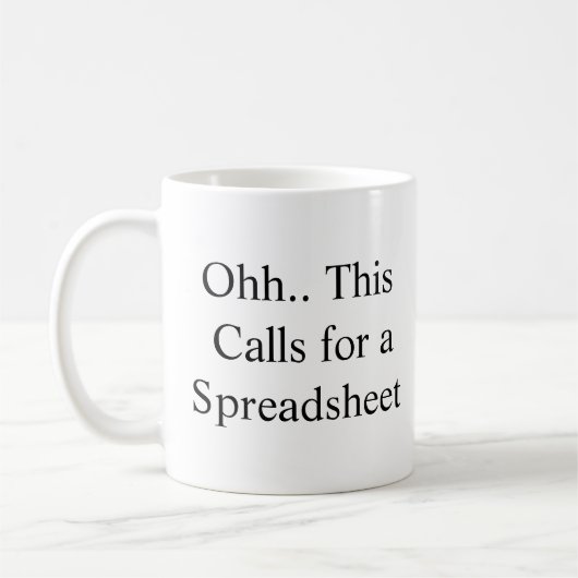 Ooh dit vraagt om een spreadsheet, grappige remote koffiemok (Links)