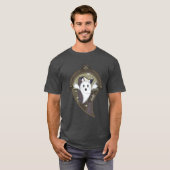 Ooh Donkere Herenoverhemd T-shirt (Voorkant volledig)