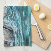 Ooh Goody Lunchtime Zee Otter Painting Theedoek (Quarter Fold)