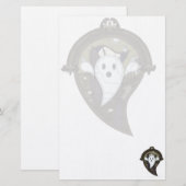 Ooh het spook stationery briefpapier (Voorkant / Achterkant)