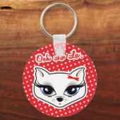 Ooh La Kat Sleutelhanger (Voorkant)