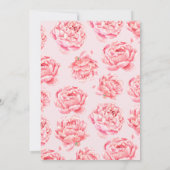 Ooh La La Eiffeltoren Paris Bruidsmeisjesfeest Kaart (Achterkant)