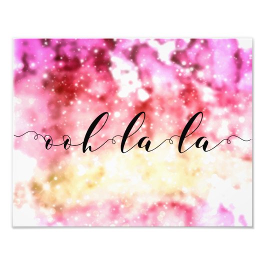 Ooh-La-La Foto Afdruk (Voorkant)