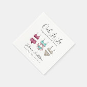 Ooh La La Lingerie Bruiloftsfeest Servet (Hoek)