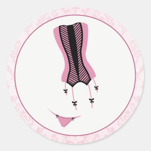 Ooh la la {lingerie} | STICKERS (Voorkant)