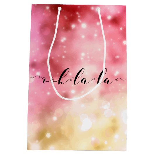 Ooh-La-La Medium Cadeauzakje (Achterkant)