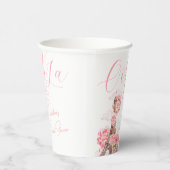 Ooh La La Paris Bruidsfeest Papieren Bekers (Rechts)