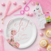 Ooh La La Paris Bruidsfeest Papieren Bordje (Feest)