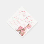 Ooh La La Paris Bruidsuitnodiging Servet (Hoek)