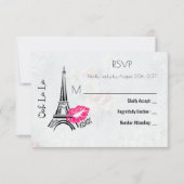 Ooh La La Paris Eiffel Tower RSVP (Voorkant)