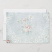 Ooh La La Paris Eiffel Tower Wedding Invite Kaart (Achterkant)