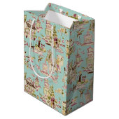 Ooh La La Sugarplum Medium Cadeauzakje (Achterkant Gekanteld)