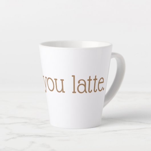 Ooh La Latte Latte Mok (Rechterhoek)