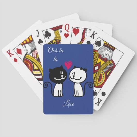 Ooh la Love Pplaykaarten Pokerkaarten (Achterkant)