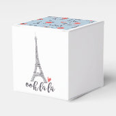 Ooh la Paris Favor Box Bedankdoosjes (Voorkant Zijde)