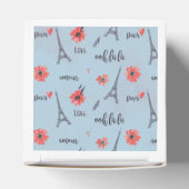 Ooh la Paris Favor Box Bedankdoosjes (Bovenkant)