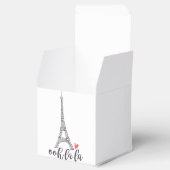 Ooh la Paris Favor Box Bedankdoosjes (Geopend)