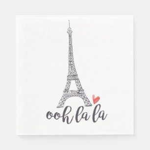 Ooh la Paris Napkins Servetten