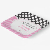 Ooh la Paris Tea Birthday Papieren Bordje (Gebogen)