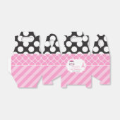 Ooh la Paris Tea Verjaardagsfeest Dank u Bedankdoosjes (Uitgevouwen)