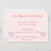 Ooh la Paris uitnodiging (Achterkant)