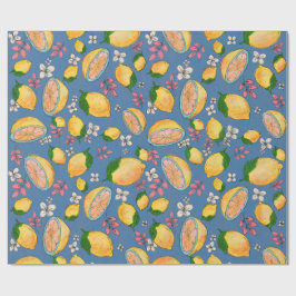 Ooh Lemon Wrapping Paper 1 Cadeaupapier