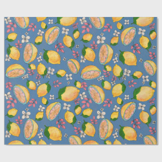 Ooh Lemon Wrapping Paper 1 Cadeaupapier