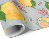 Ooh Lemon Wrapping Paper 2 Cadeaupapier (Rol Hoek)