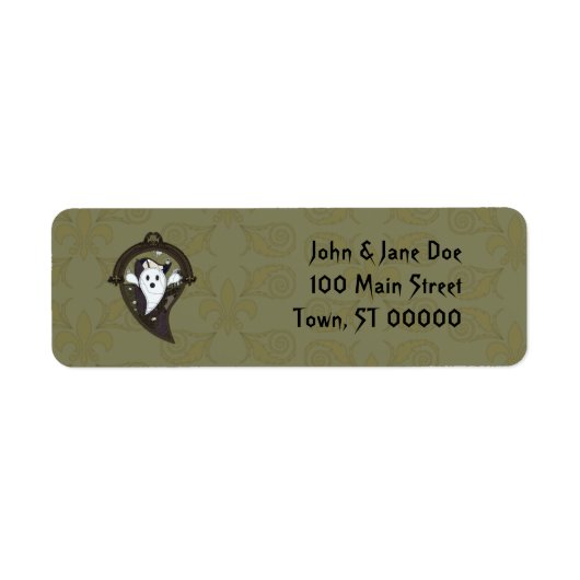 OOH Retouradreslabel Etiket (Voorkant)