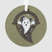 Ooh the Ghost Acrylornament Ornament (achterkant)
