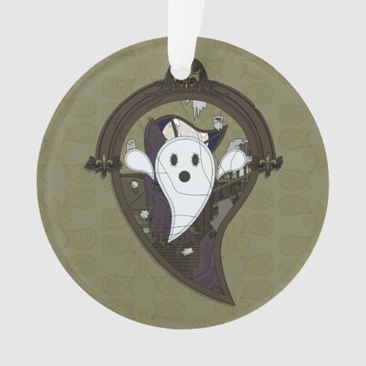 Ooh the Ghost Acrylornament Ornament (voorkant)