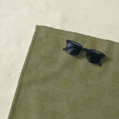 Ooh the Ghost Beach Towel Strandlaken (In situ)