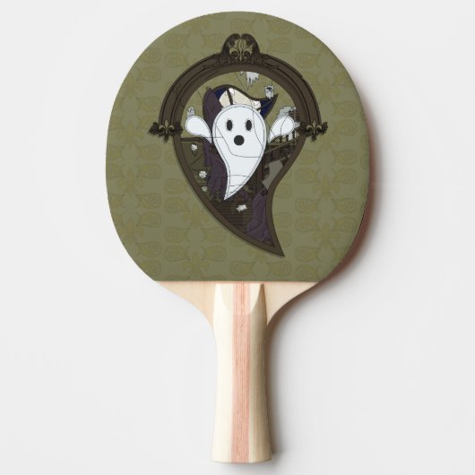 Ooh the Ghost Ping Pong Paddle Tafeltennisbatje (Voorkant)