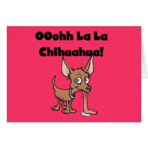 Oohh La Chihuahua T-shirts en cadeaus