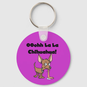 Oohh La Chihuahua T-shirts en cadeaus Sleutelhanger
