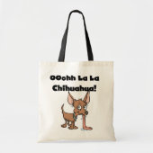 Oohh La Chihuahua T-shirts en cadeaus Tote Bag (Voorkant)