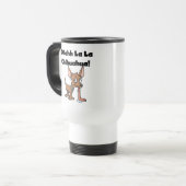 Oohh La Chihuahua T-shirts en Gifts Reisbeker (Voorkant links)