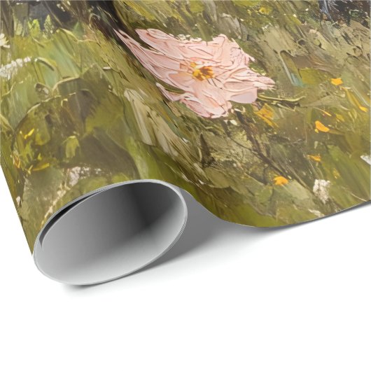 Ooi en Lam Spring Schaap Art Decoupage Cadeaupapier (Rol Hoek)