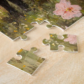 Ooi en lamsvlees Spring Sheep Art Legpuzzel (Zijkant)