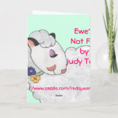 Ooi is niet dik! kaart (Achterkant)